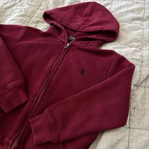Ralph Lauren kids boys Zip up hoodie 5-6 5t 6t